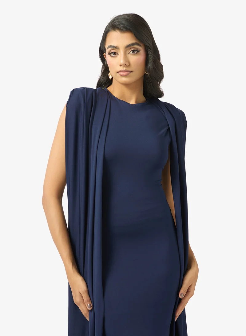 Khizana  Dress With Exaggrated Sleeves for Women | Best Price UAE